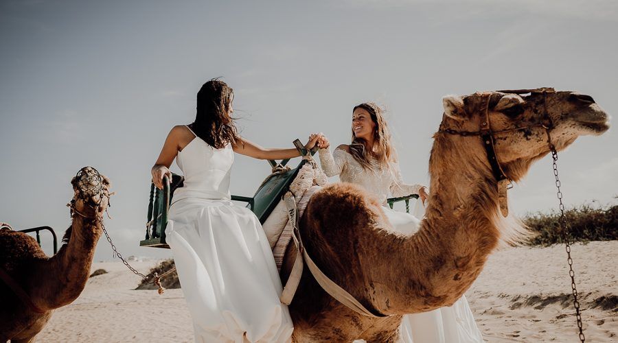 destination one sex wedding in fuerteventura dunes