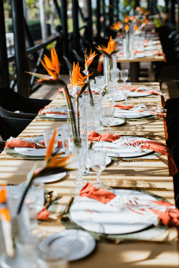 mesa boda